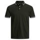 Jack&Jones Polo XXL JJEPAULOS dunkeloliv melange 