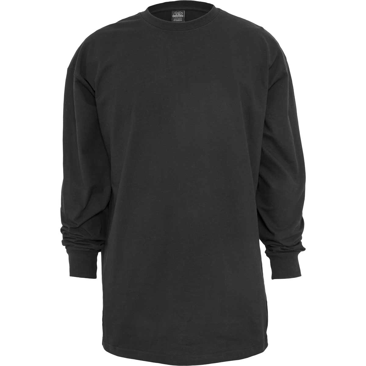 Urban Classics Langarmshirt schwarz große Größen | bigtex