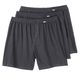 Adamo 3er-Pack Boxershorts anthrazit Übergröße