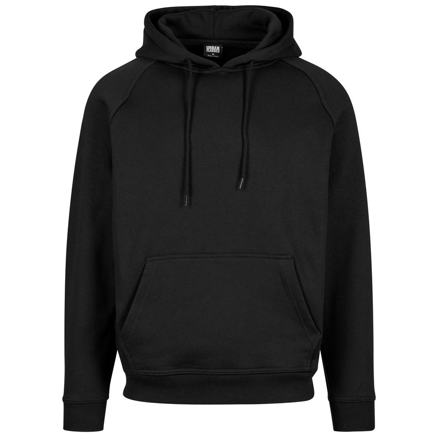 XXL Kapuzen Sweatshirt schwarz von Urban Classics
