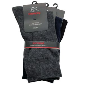 RS Harmony 3er-Pack Socken schwarz/blau/anthrazit