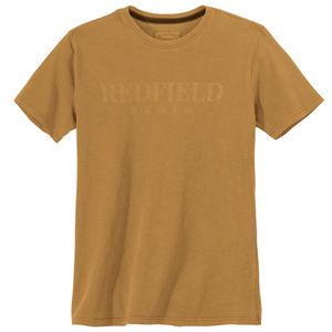 Redfield Vintage Übergrößen T-Shirt senfgelb Print