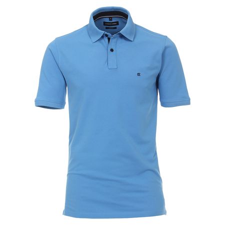 CasaModa Basic Poloshirt himmelblau große Größen