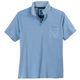 Redmond "Wash & Wear" XXL Poloshirt hellblau melange