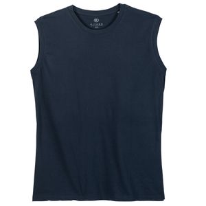 Kitaro Muskelshirt navy große Größen