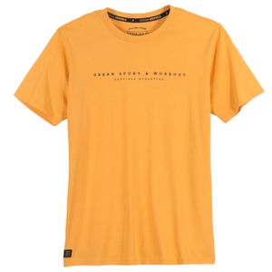 Redfield XXL T-Shirt maisgelb sportiver Schriftprint