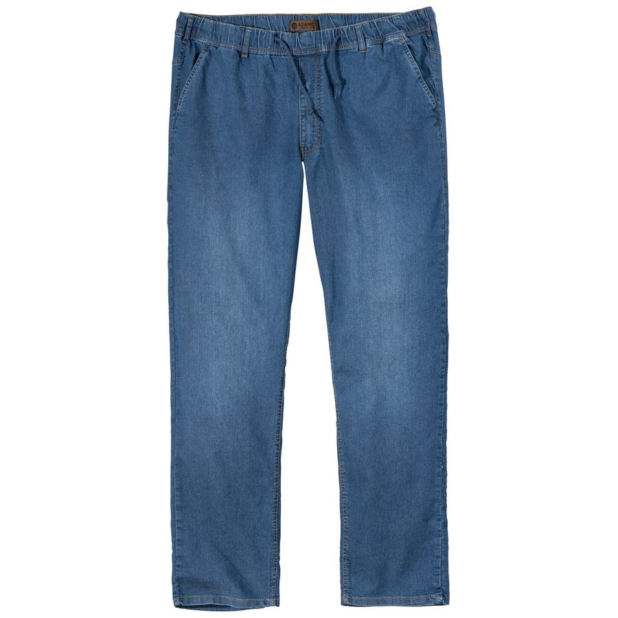 Adamo Schlupf-Stretchjeans XXL mittelblau Texas