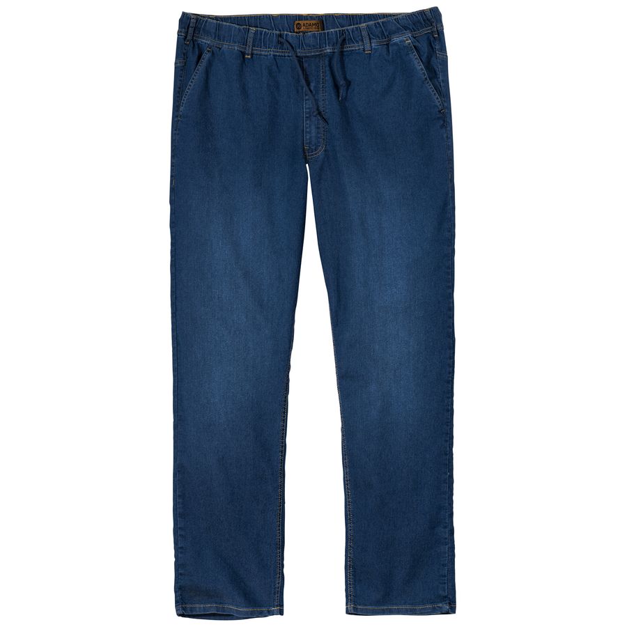 Adamo Schlupf-Stretchjeans XXL dunkelblau Texas