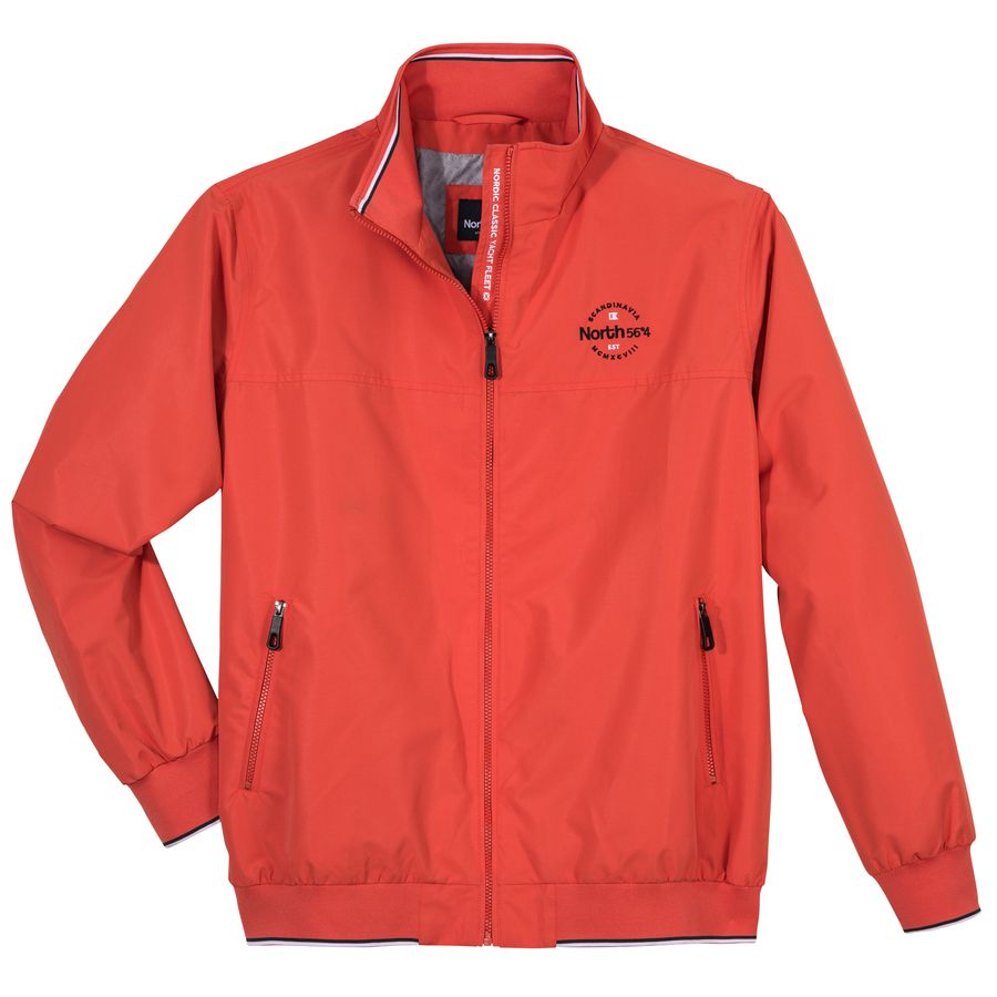 North 56°4 Funktionsblouson lachsrot Übergröße