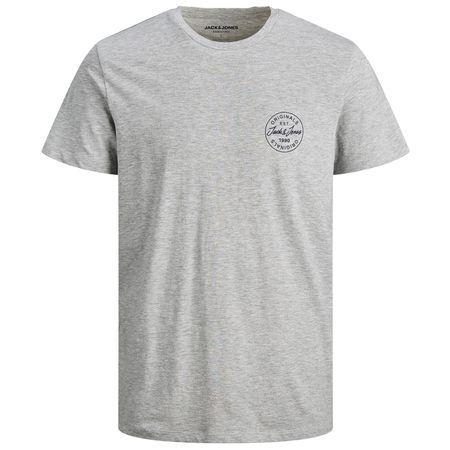 Jack&Jones XXL T-Shirt hellgrau melange kleiner Print