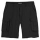 North Latitude Cargo-Shorts schwarz Übergröße
