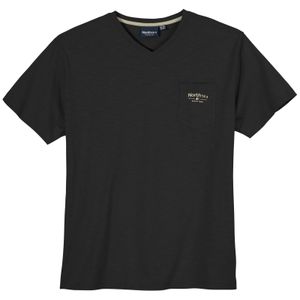 North 56°4 Allsize XXL T-Shirt schwarz Brusttasche