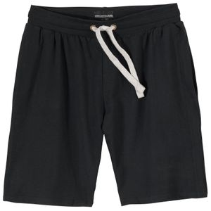 North Latitude Sweatshorts Übergröße schwarz bedruckt