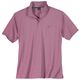 Ragman Softknit Poloshirt Übergröße beere melange