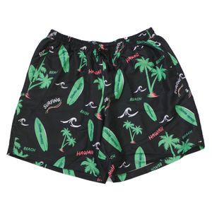 Abraxas XXL Badeshorts schwarz cooler Alloverprint