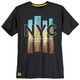 Redfield Übergrößen T-Shirt schwarz NYC Fotoprint