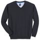 Redmond V-Neck Pullover Übergröße navy melange