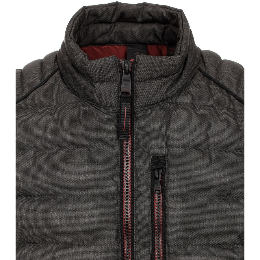 CasaModa XXL Steppjacke anthrazit Micro-Bicolor bigtex