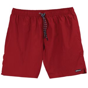 North Latitude Badeshorts rot Übergröße