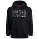 Jack&Jones XXL Camou-Logo Hoodie schwarz JJRAMP