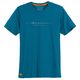Redfield T-Shirt Übergröße türkisblau dezenter Print