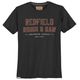 Redfield T-Shirt Übergröße schwarz Rough & Raw