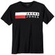 Jack&Jones Logo T-Shirt Übergröße schwarz JJECORP