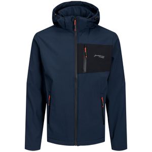 Jack&Jones Übergrößen Softshelljacke JJTYSON navy