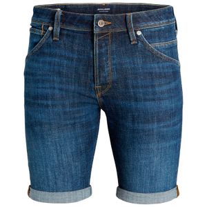 Jack&Jones Jeans-Shorts XXL dunkelblau used JJIRICK