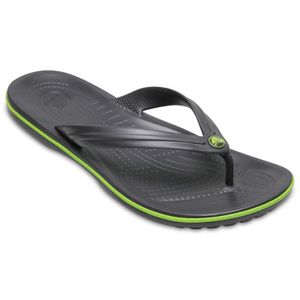 Crocs Flip Sandalen grau-grün Crocband™