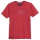 Redfield XXL T-Shirt paprikarot Print Sailing