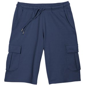 Redfield Cargo-Sweatbermuda Übergöße denimblau