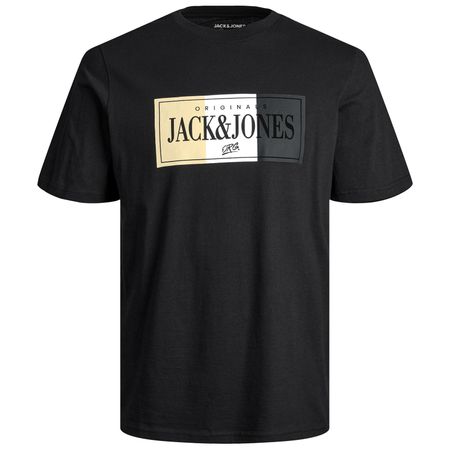 Jack&Jones T-Shirt XXL schwarz cooler Retro-Print