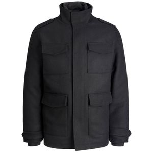 Jack & Jones XXL Wolljacke JPRBLAPARKER schwarz