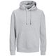 Jack&Jones XXL Hoodie JJEBRADLEY hellgrau melange