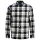 Jack&Jones XXL Karo-Hemd JORJOSHUA schwarz-weiß  Jack&Jones XXL Karo-Hemd JORJOSHUA schwarz-weiß