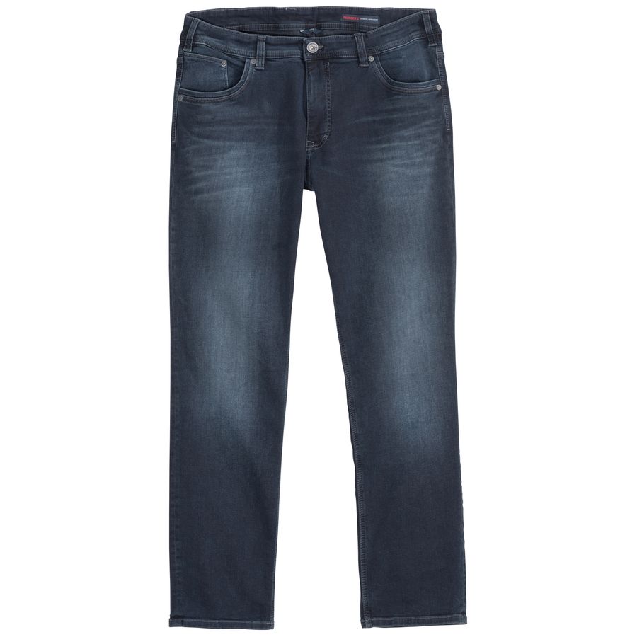 Paddock's XXL Jeans Pipe blue black used moustache