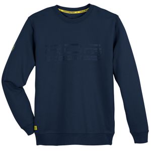 Redfield XXL Sweatshirt Transparent-Print navy