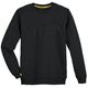 Redfield XXL Sweatshirt Transparent-Print schwarz