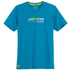 Redfield Übergrößen T-Shirt unlimited türkisblau