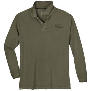 Redfield Übergrößen Langarm-Polo Vintage khaki