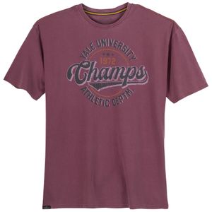 Redfield XXL Vintage T-Shirt CHAMPS weinrot