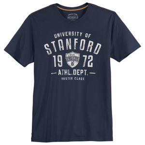 Redfield Übergrößen T-Shirt denimblau STANFORD