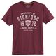 Redfield Übergrößen T-Shirt weinrot STANFORD