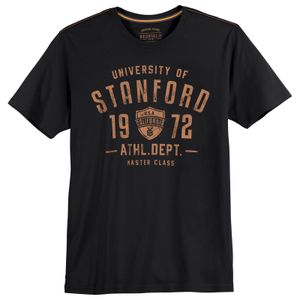 Redfield Übergrößen T-Shirt schwarz STANFORD