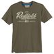 Redfield Übergrößen T-Shirt Logoprint khaki