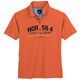 North 56°4 XXL Poloshirt orange Logostickerei