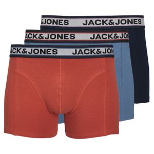 Jack&Jones 3er-Pack Pants Übergrößen blau/rot/navy