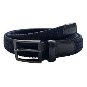 Eurex Brax Stretch Flechtgürtel Überlänge dunkelblau 