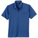 Ragman Softknit Poloshirt Übergröße blau geflammt Ragman Softknit Poloshirt Übergröße blau geflammt